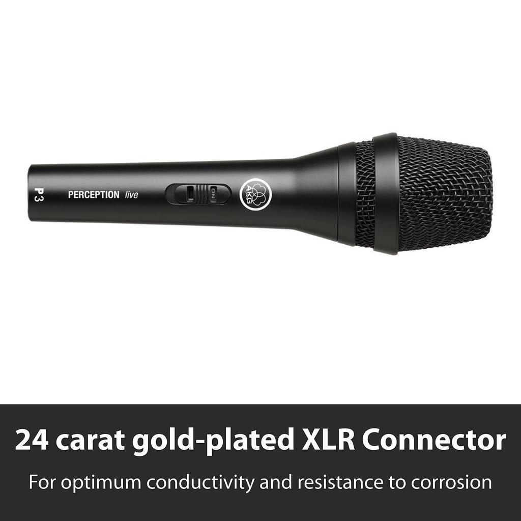 AKG P-3S Dynamic Microphone [mask dB]