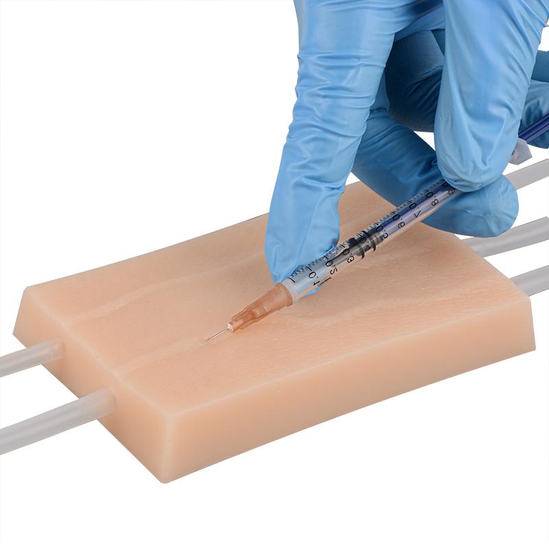 Intravenous Injection Practice Model Human Skin Training Pad Practice Silicone