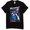 Мужская футболка Transformers Soundwave Ретро Базовая Однотонная