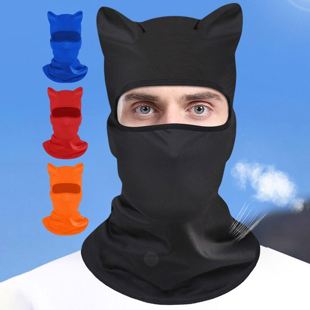 Quick Dry Motorcycle Mask Breathable Bandana Hood Fashion Neck Cover  Skiing