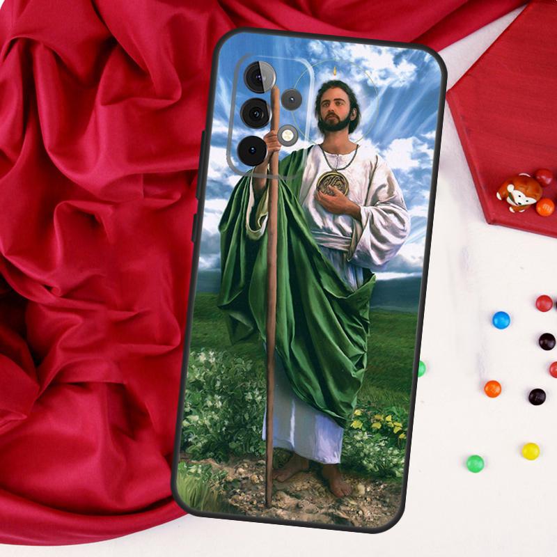 Чехол San Judas для Samsung Galaxy A52 A32 A22 A54 A14 A16 A26 A36 A56 A55 A35 A05 A06 A15 A53 A33 A13