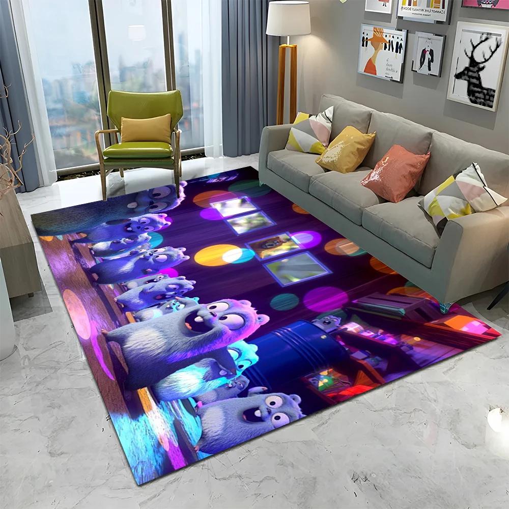 3D Grizzy and The Lemmings Cartoon Carpet Rug для дома, гостиной, спальни, дивана, коврика для двери, детский коврик, нескользящий напольный коврик