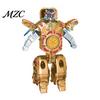Children Sensory Toy Transforming Robot Fidget Spinner Toy, Burger Cake Pizza Spinning for Transformation Stress Relief, Fingertip Gyroscope