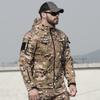 Осенне-зимняя утепленная ветровка с подкладкой и утеплителем, тактическая куртка для активного отдыха