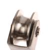 Stainless Steel Heavy Duty Roller Wheel Bearing Pulley Wheel Pulley Strong Load-Bearing Pulley 48Mm Wheel Diamete