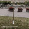 Стальной садовый зонтик-штырь, держатель для зонта в землю с 4 штырями для кемпинга и пикника