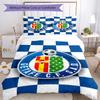 3pcs Football Team (74) Design Cover Set - HD Printed Bedding with 1 Cover and 2 Pillowcases - Perfect for Home and Dorm Decor