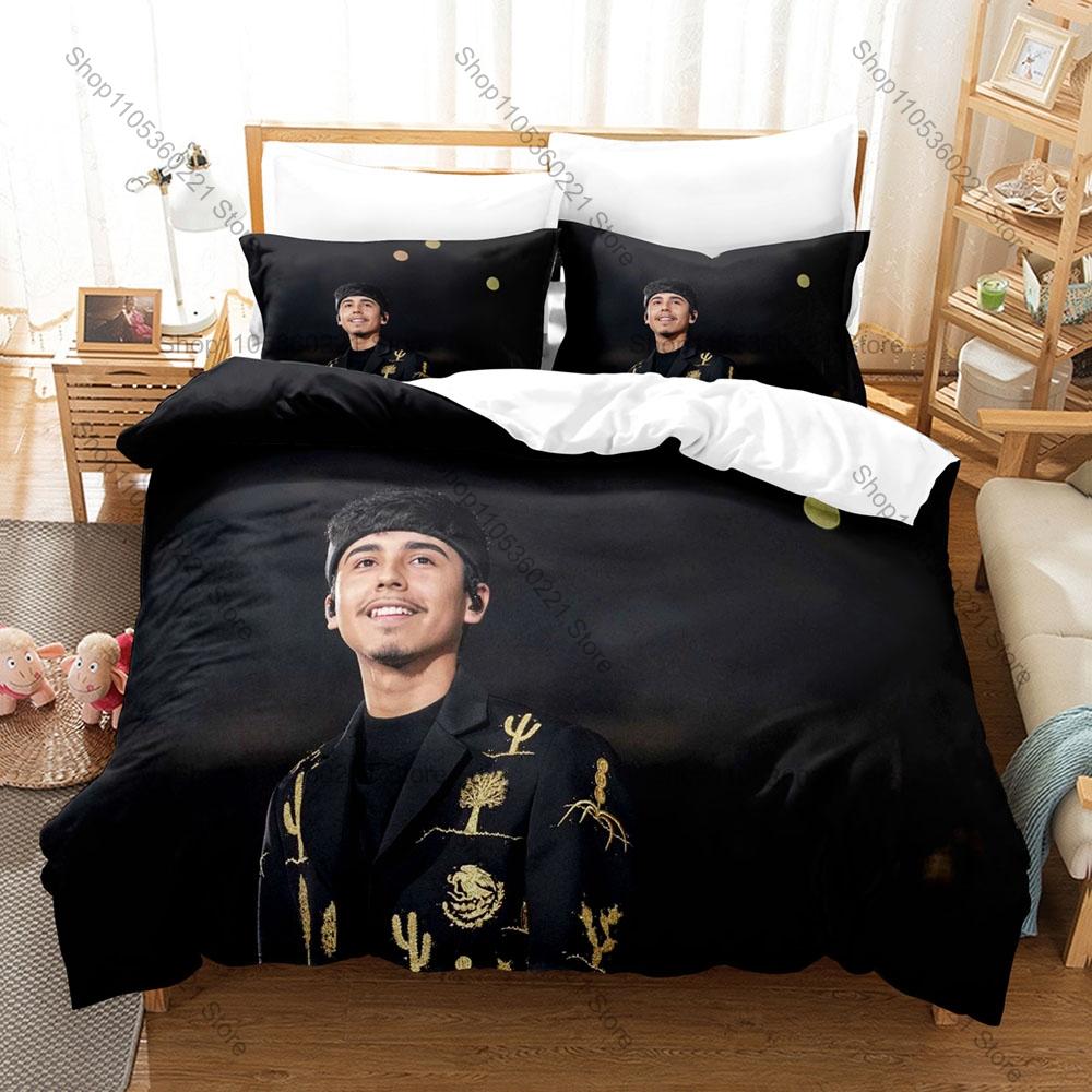 Ivan Cornejo Bedding Set 3D Print Regional Mexican Music Duvet Cover Set Twin Full Queen King Size 3PCS Bed Linen for Fans
