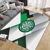 Celtic FC Flannel Pattern Square Carpet,Area Rug,Carpet Rug for Living Room Bedroom Sofa Playroom Decor,Non-slip Floor Mat
