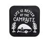 Camco Life Is Better At The Campsite Hitch Receiver Cover | Protects Trailer Hitch