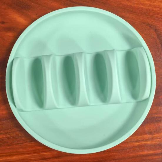 Силиконовые держатели для тако, большая вместительная стойка для тако с разделителями, нескользящие подставки для тарелок для тортильи без бисфенола А, поднос для подачи тако