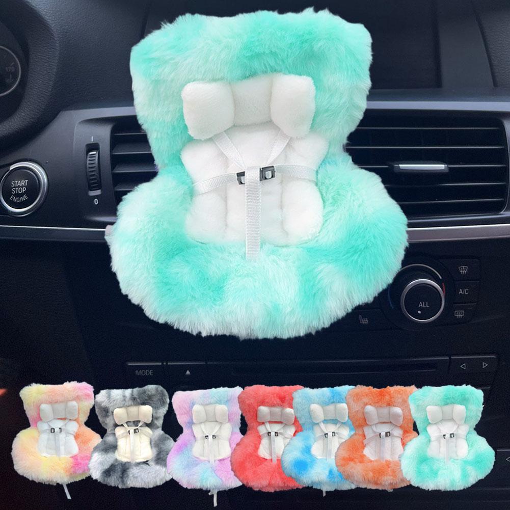 17 см Кукольное сиденье для Лабубу Милый мини-диван Подвесные аксессуары Автомобиль Автомобиль Подарки Украшение Розетка A W2C8