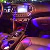 Регулируемый автомобильный диско-шар, супер яркий, USB-перезаряжаемый, мини-размер, портативный, активируемый звуком, многоцветный автомобильный диско-светильник