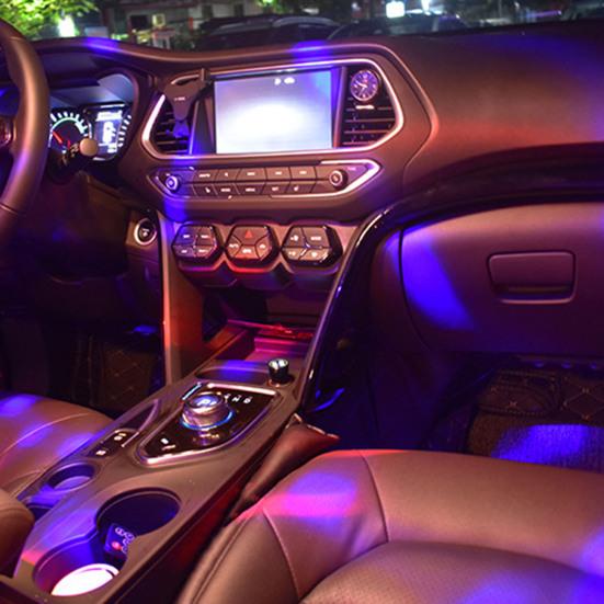 Регулируемый автомобильный диско-шар, супер яркий, USB-перезаряжаемый, мини-размер, портативный, активируемый звуком, многоцветный автомобильный диско-светильник