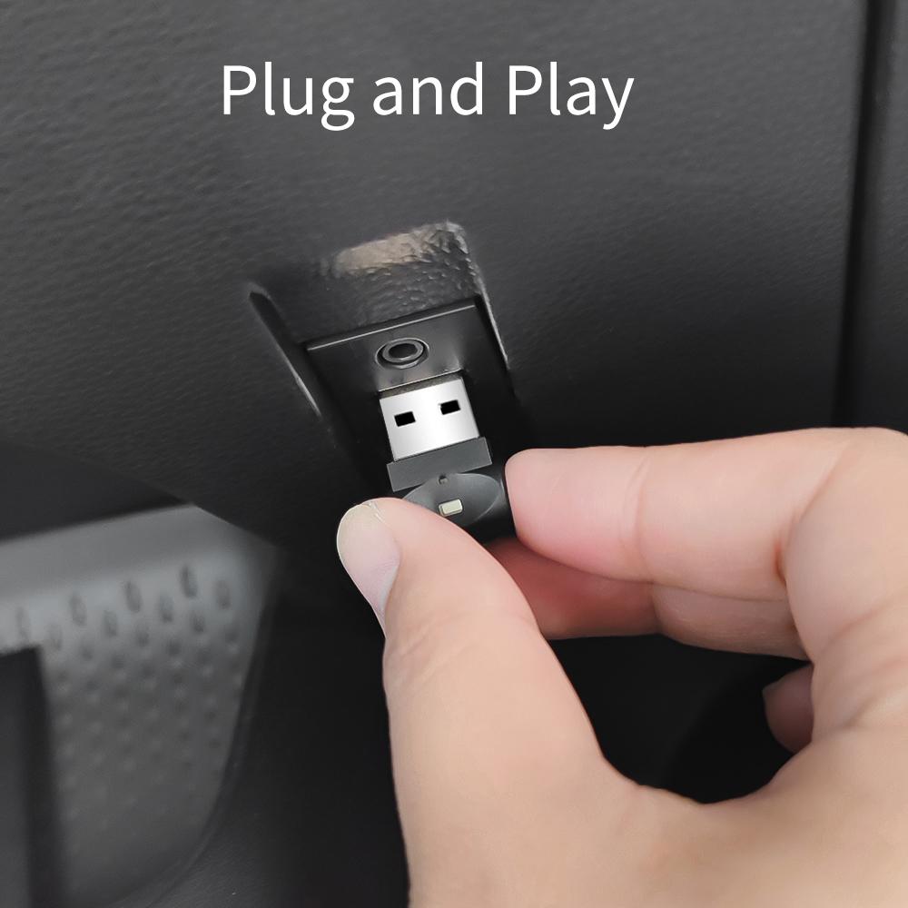 Мини светодиодный USB автомобильный окружающий свет автомобильный интерьер атмосферный свет декоративная лампа цветной свет аварийное освещение ПК автомобильный аксессуар