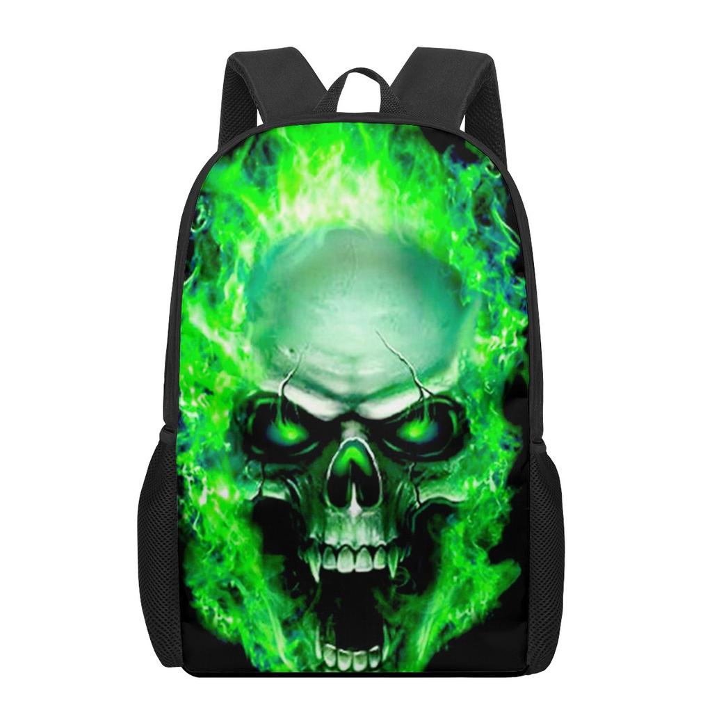 Креативный готический череп с принтом подростков повседневные сумки через плечо для мальчиков и девочек школьные сумки для женщин и мужчин дорожные рюкзаки для ноутбука