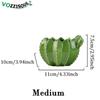 NEW Creative Ceramic Cactus Bonsai Pots Indoor Decorative Plant Pot Garden Succulent Flowerpot Home Balcony Green Clay Planter