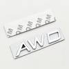 3d Metal Badge Car Rear Trunk Logo T5 T6 AWD Emblem for Volvo S40 S60 S90 XC40 XC60 XC90 V50 V70 T5 T6 AWD Sticker Accessories