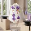 Satin Fabric Satin Flower Sash Silk Fabric Artificial Floral Garland  Graduation Ceremony