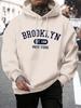 2025Brooklyn Est 1998 NewOversize Hoody Autumn Comfortable  York Printing Men Hoodies Harajuku Crewneck Hoodie Fashion Tracksuit