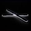 4pcs For Passat B6 B7 B8 2006-2019 Acrylic Moving LED Welcome Pedal Car Scuff Plate Pedal Door Sill Pathway Light