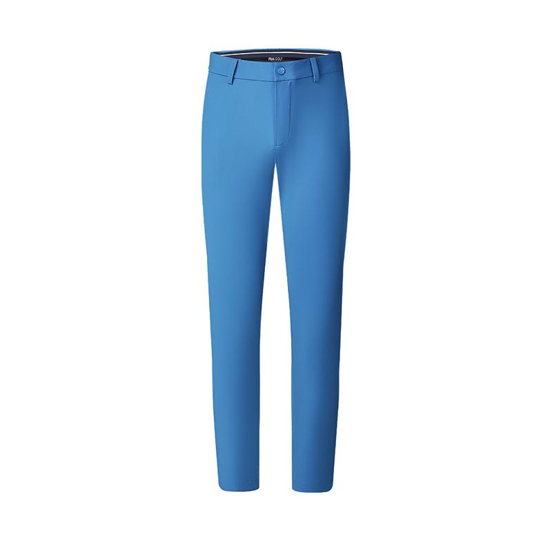 FILA Casual Pants Men's Lake Blue Moderate Straight Fit Pants A11M425810FLB