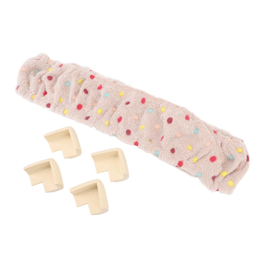 Rug Hooking Frame Cover Elastic Band Punch Needle Gripper Strip Flannel Cover for Cross Stitch