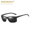 Aluminum Magnesium Frame Mens Polarized Sunglasses Fashion Brand UV400 Anti Glare Driver Driving Glasses
