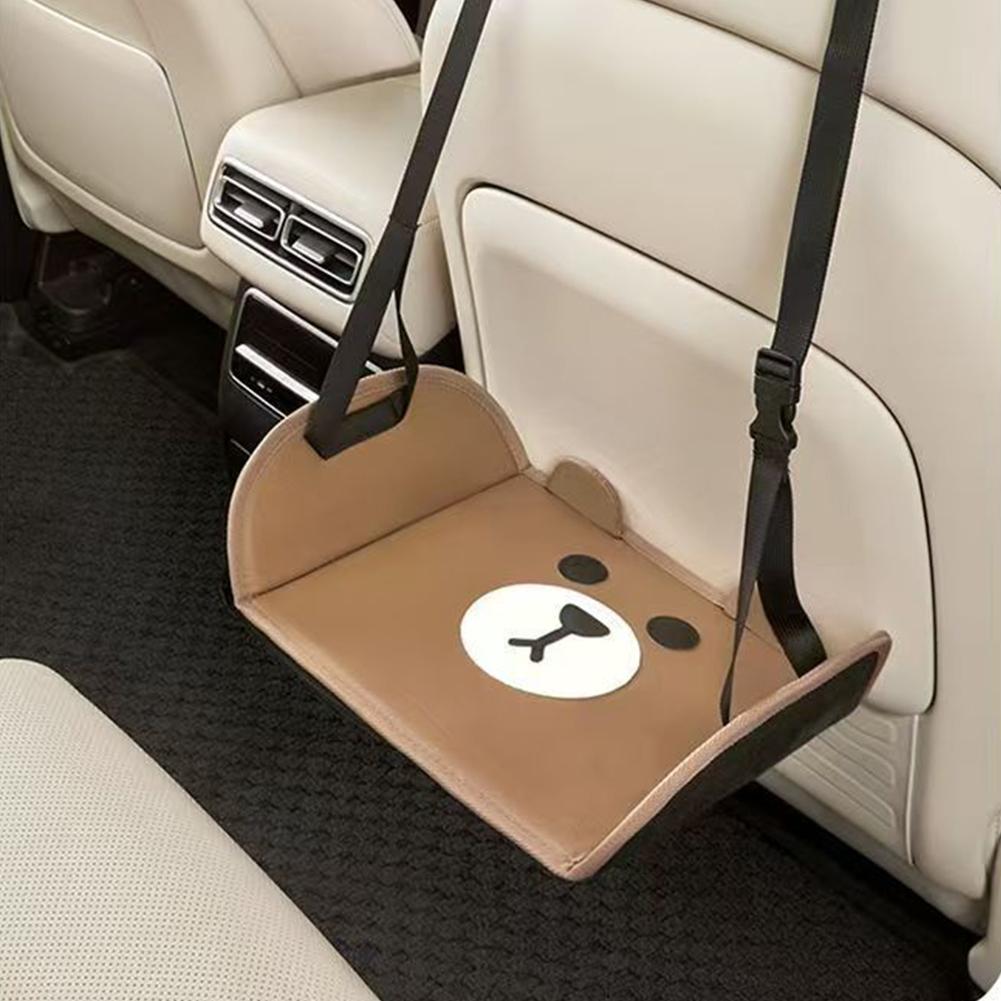 Подставка для ног в автомобиль, портативный гамак для ног, предметы первой необходимости для дальних перелетов, подставки для ног в офисе, подвесные регулируемые принадлежности для салона автомобиля