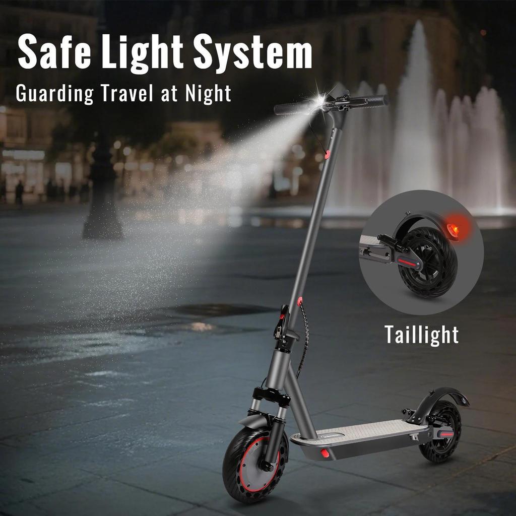 N7PRO 350W Electric Scooter 36V 10.4Ah Electric Scooter Assist, Supporting APP Portable Long Range 30km Scooter