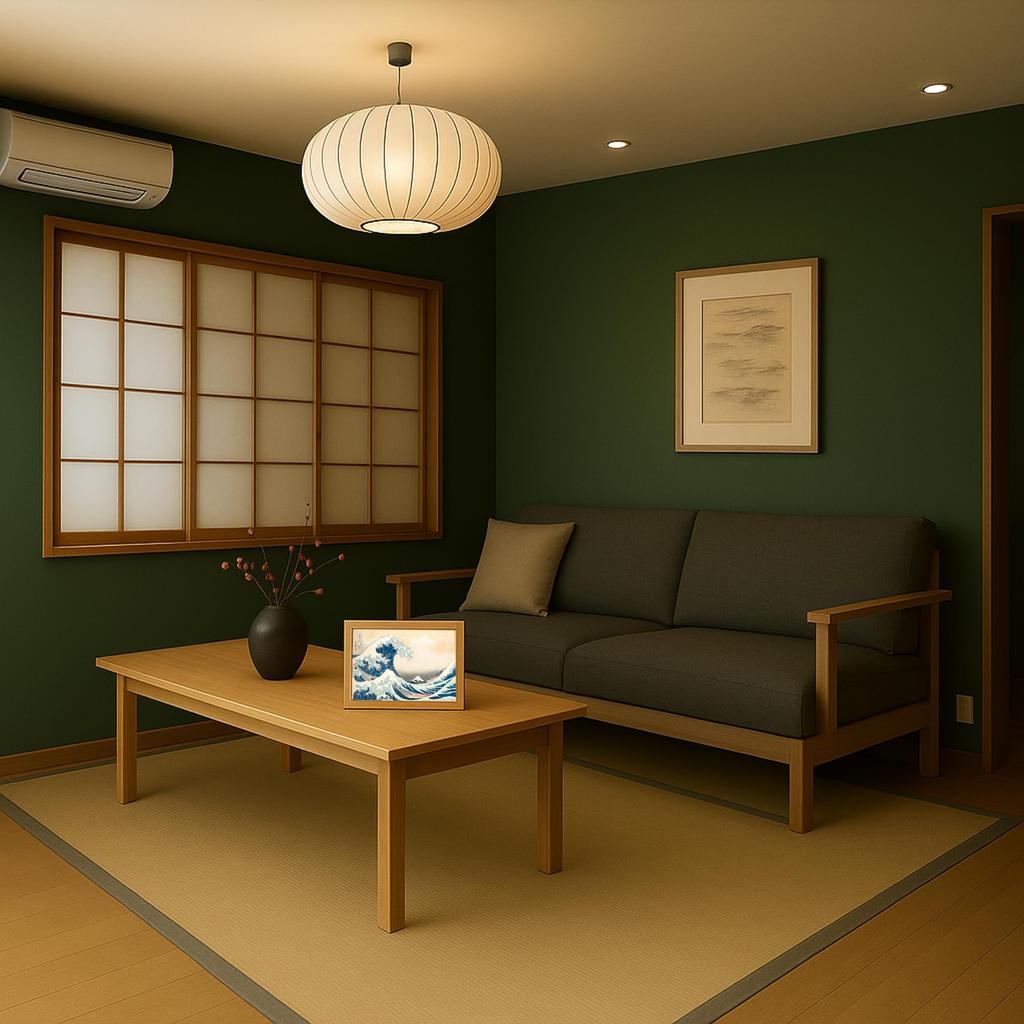 Apollo Craft Светодиодная Внутренняя Подсветка Японское Настенное Искусство Кацусики Виды Фудзи Искусство, Декор, Искусство, Современный, Подарок, Подвесной, Тридцать шесть Хокусая