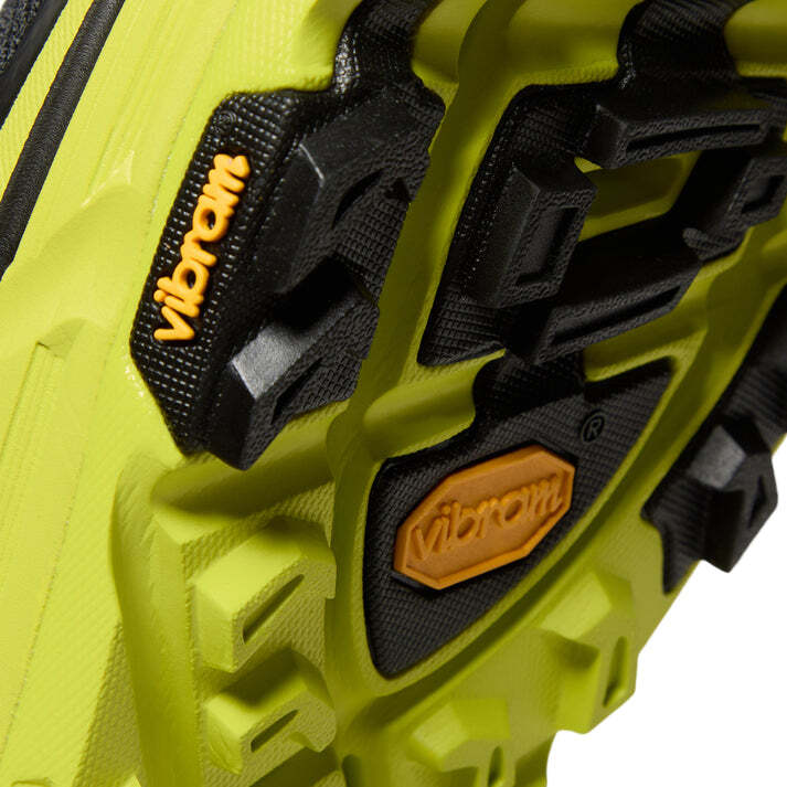1141572-BHK Hoka Mafate Three 2 Черный Желтый (Мужской)