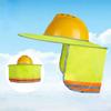 Hard Hat Brim, Sunproof, with Reflective Strips, Neck Shade Cover for Outdoor
