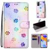 For Redmi 13C Note 13 12 11 10 Pro Xiaomi Poco X4 X3 NFC X5 Pro M6 Beauty Flowers Pattern PU Leather Card Holder Flip Wallet Kickstand Phone Casing