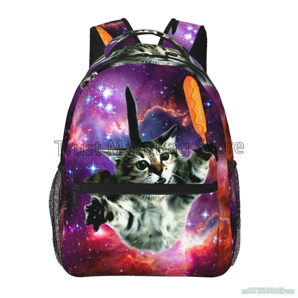 Аниме Neko Atsume Женский рюкзак Мультяшная Mochila для девочек и мальчиков Дорожный Rucksack Милая кошка Печать Сумка через плечо для подростков