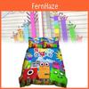 Комплект покрывала для кровати Numberblocks из мягкого флиса для комфорта двуспальной кровати