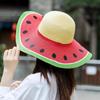 Summer straw hat women's seaside vacation beach outing versatile shading breathable sun protection big eaves women's sun hat