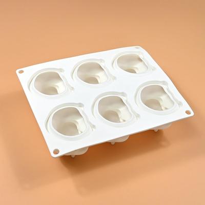 Mostsom 3D Форма Хомяка Силиконовая Форма Формы для Выпечки Торта для Десертного Торта Мусса Формы в Форме Сердца для Изготовления Мыла Ручной Работы Форма для Шоколада