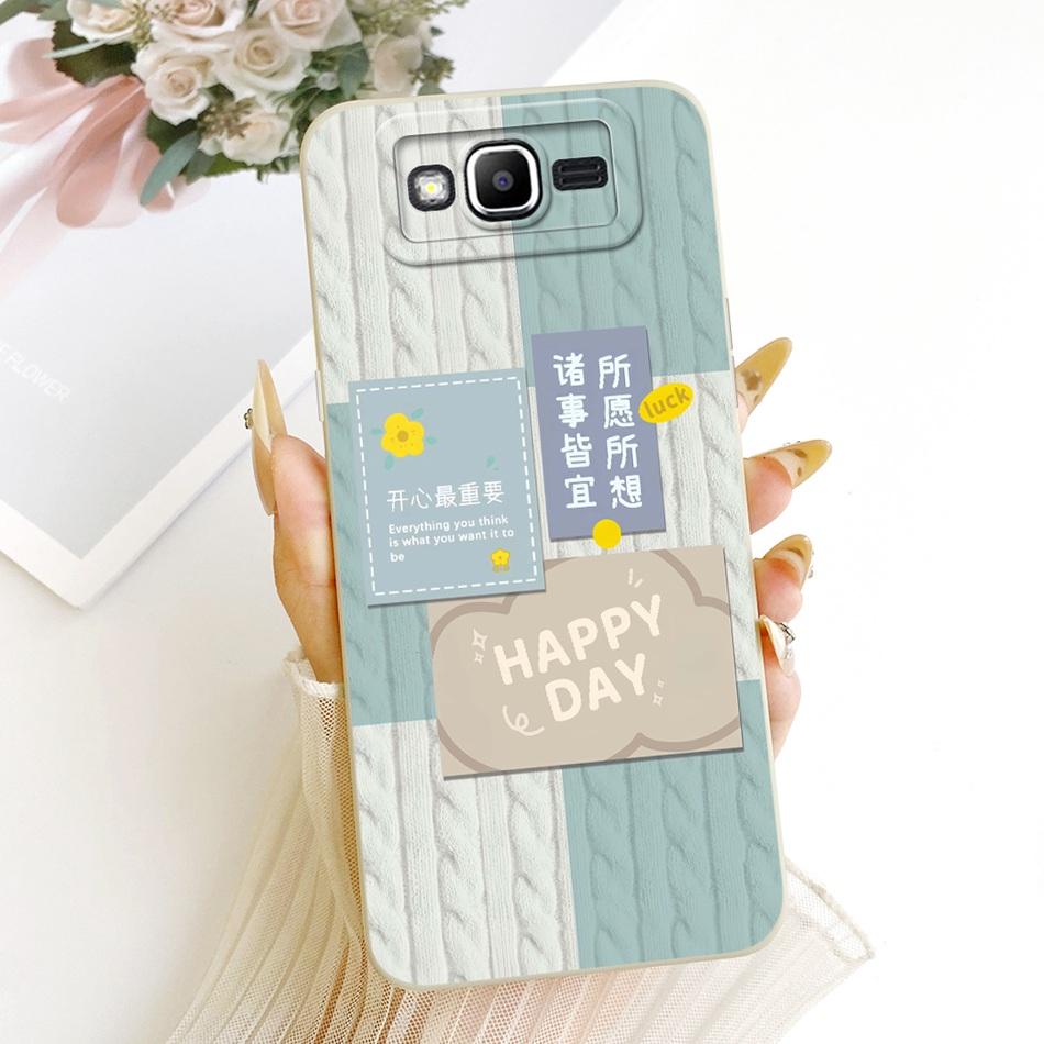For Samsung Galaxy J2 Prime Grand Prime G530 G531F G532G Fashion Dusk Beach Painting Phone Case Soft Silicone Covers Bumpers