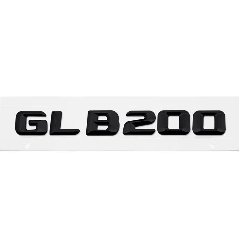 Car Letter Sticker Rear Emblem for Mercedes Benz GLB180 GLB200 GLB220 GLB250 GLB260 GLB300 GLB350 GLB400 GLB450 Trunk Decal