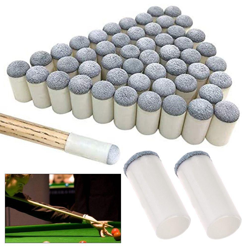 10Pcs/pack 9/10/11/12/13mm Tip Protector Replacement Cover Pool Cue Stick  Snooker
