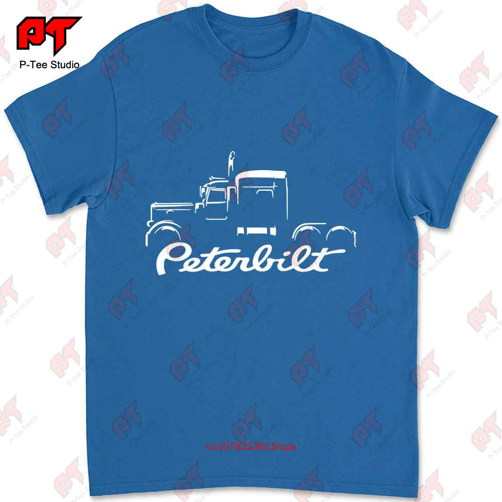 Футболка Peterbilt 389 Классический дизайн грузовика Новая CIS4