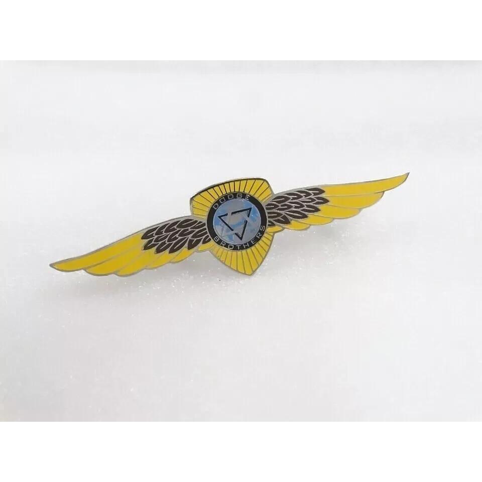 Vintage Dodge Brothers Front Grill Radiator Winged Badge Emblem