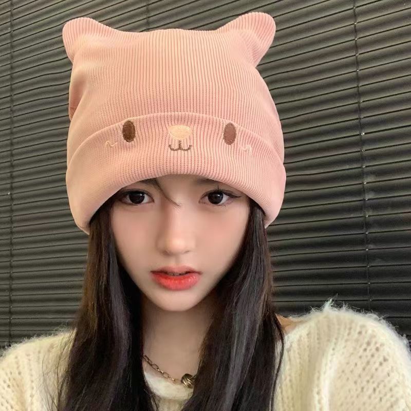 Hat Female New Season Pregnant Women Postpartum Confinement Hat Cute Ladies Fleece Warm Pile Hat Cold Hat