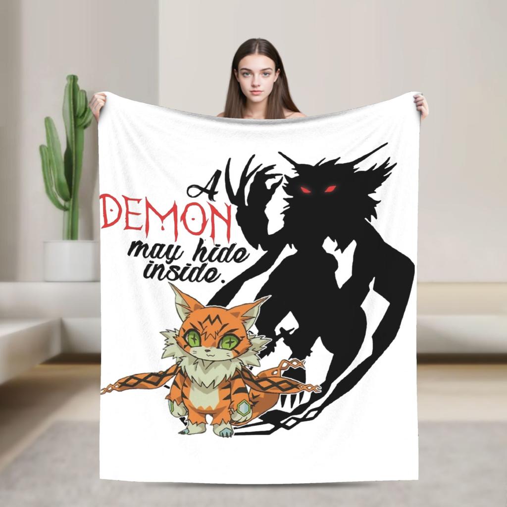 Jyarimon Gigimon Guilmon Growlmon Evolution Knitted Blankets Digimon  Wool Throw Blankets Summer Bedspreads