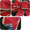 Decorate Gold Powder Bow Pendant Christmas Christmas Decorations Bow Christmas Bow