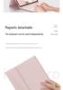 Круглая Bluetooth-клавиатура для iPad в кожаном чехле с держателем для стилуса для Air/Pro/A16