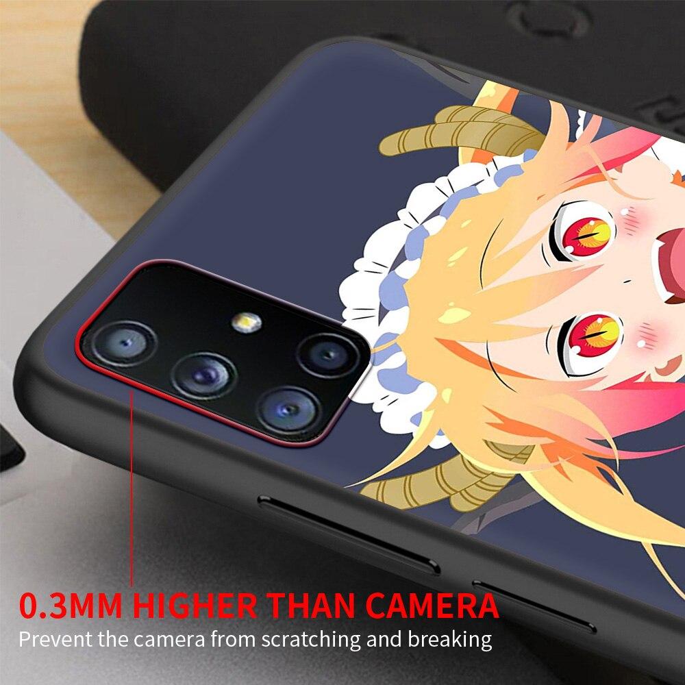 Чехол для телефона Miss Kobayashis Dragon Maid с аниме для Samsung Galaxy A51 A71 A21S A12 A11 A31 A52 A41 A32 5G A72 A02S, силиконовый чехол