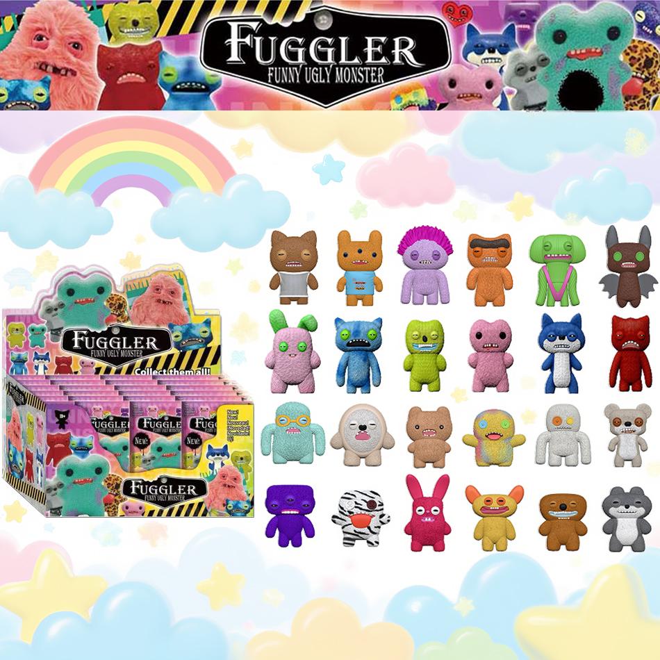 Fuggler Зубастый Монстр Серия Сюрприз-Бокс Юмористическая Уродливая Игрушка-Действие Креативная Коллекционная Модель Сюрприз Куклы Мультяшная Модная Удивительный Подарок