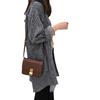 Corduroy Shirt For Women With Relaxed Bf Fit And Piping Design For Casual Autumn Wear